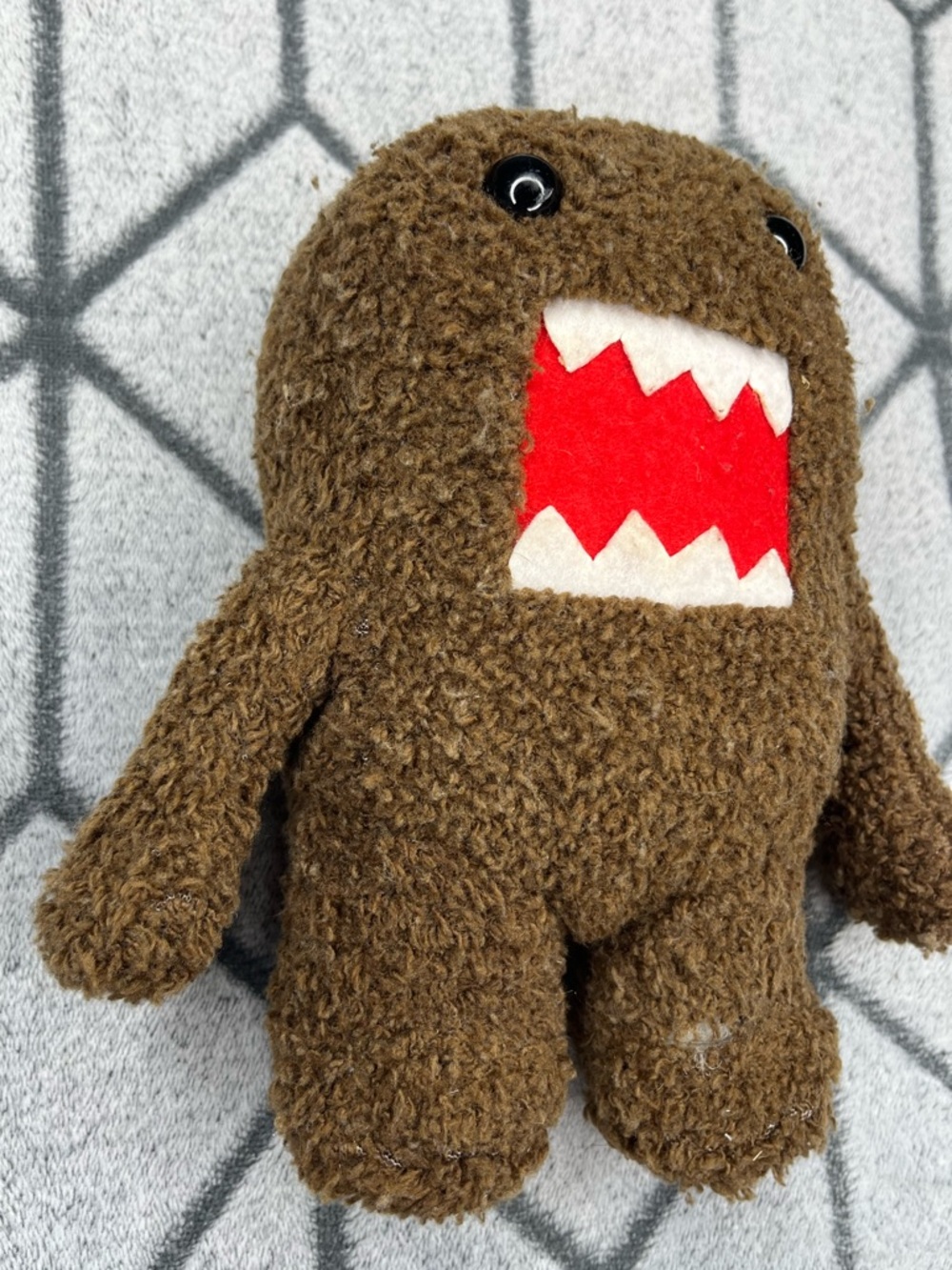 Domo Domokun Brown Monster Plush Stuffed Animal 7.5” 2010 - Picture 4 of 8